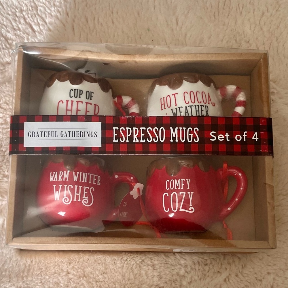CHRISTMAS Espresso Mug Set🎄♥️